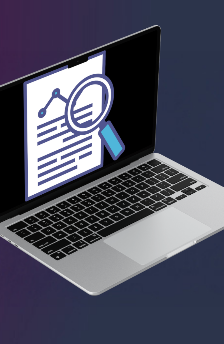 Metallene Schublade mit beschrifteten Etiketten, die verschiedene Papierformate anzeigen.